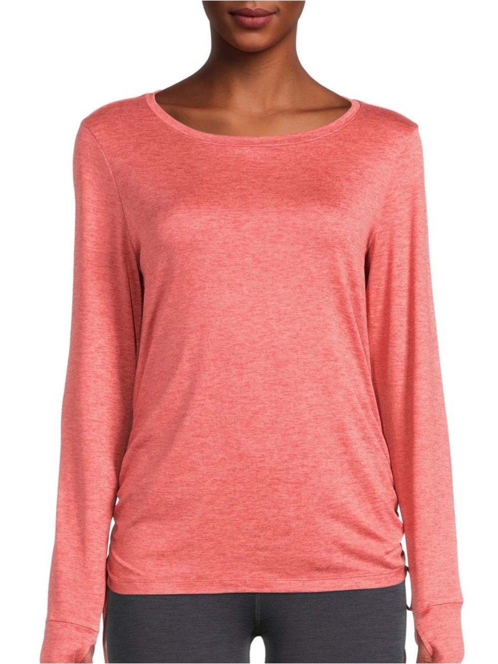 Avia Coral Performance Long-Sleeve Crew Shirt